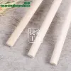 Japanese-style craftsmanship 70150 natural wood color wooden sticks, disposable small wooden sticks, round sticks, daily necessities round wooden sticks customization Specification image